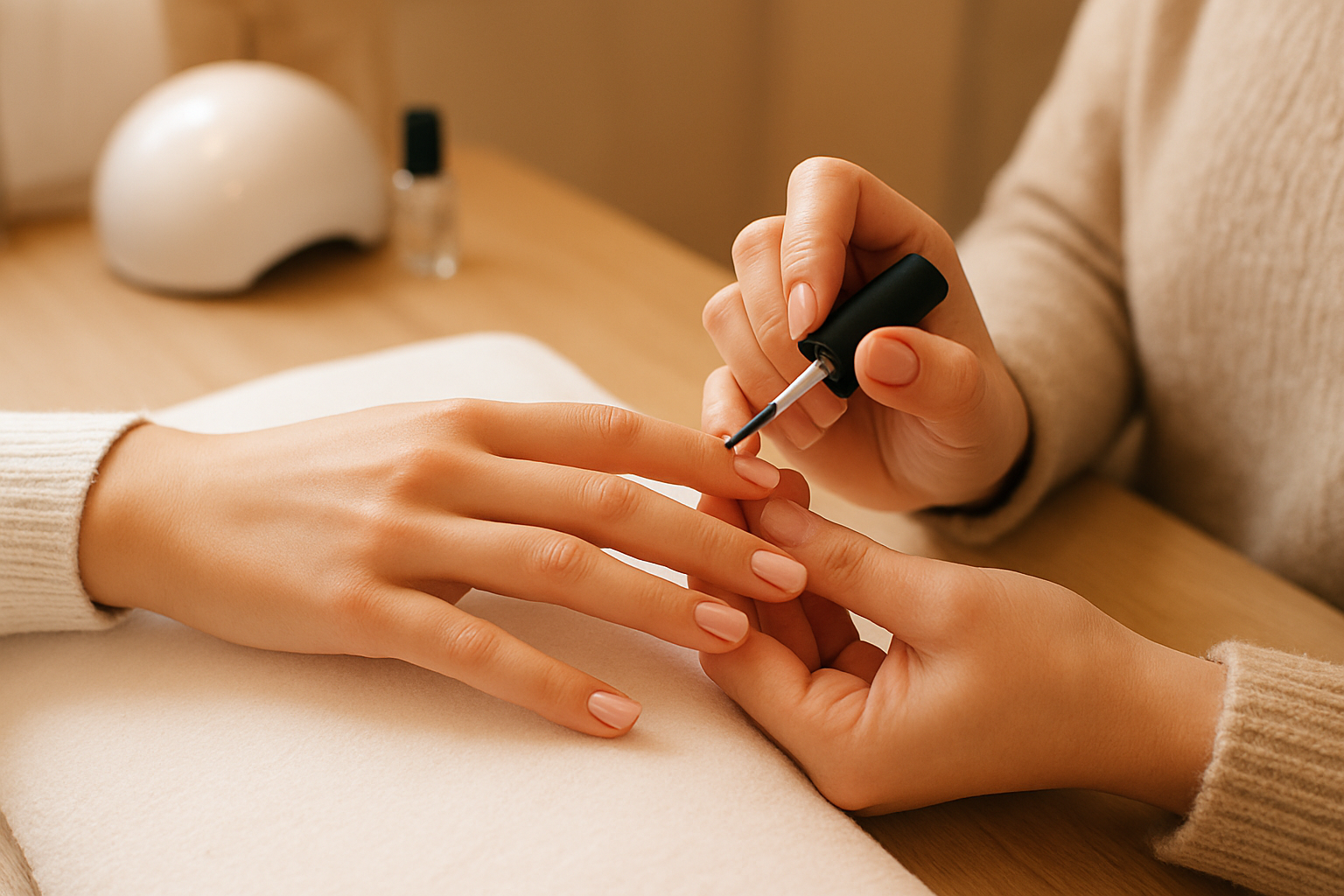 Manicure hybrydowy Wilanów — trwałość, wzory i pielęgnacja krok po kroku w Bellita - illustration