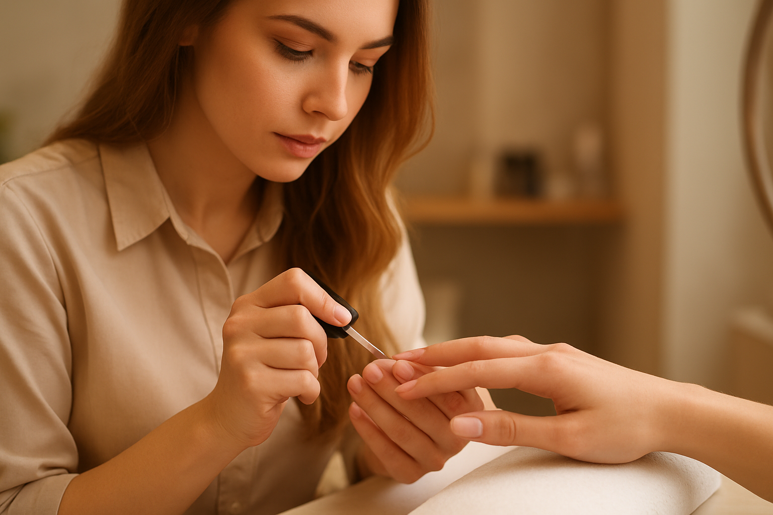 Manicure hybrydowy Wilanów w Bellita — trwały i luksusowy efekt krok po kroku - illustration 1
