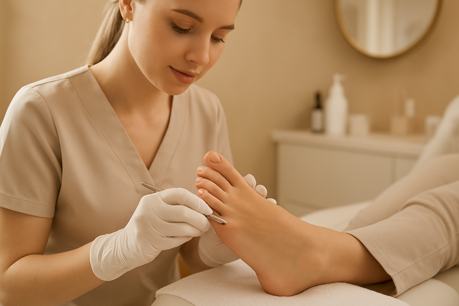 Pedicure Wilanów: rodzaje zabiegów, orientacyjny cennik i kiedy wybrać pedicure leczniczy - illustration 2