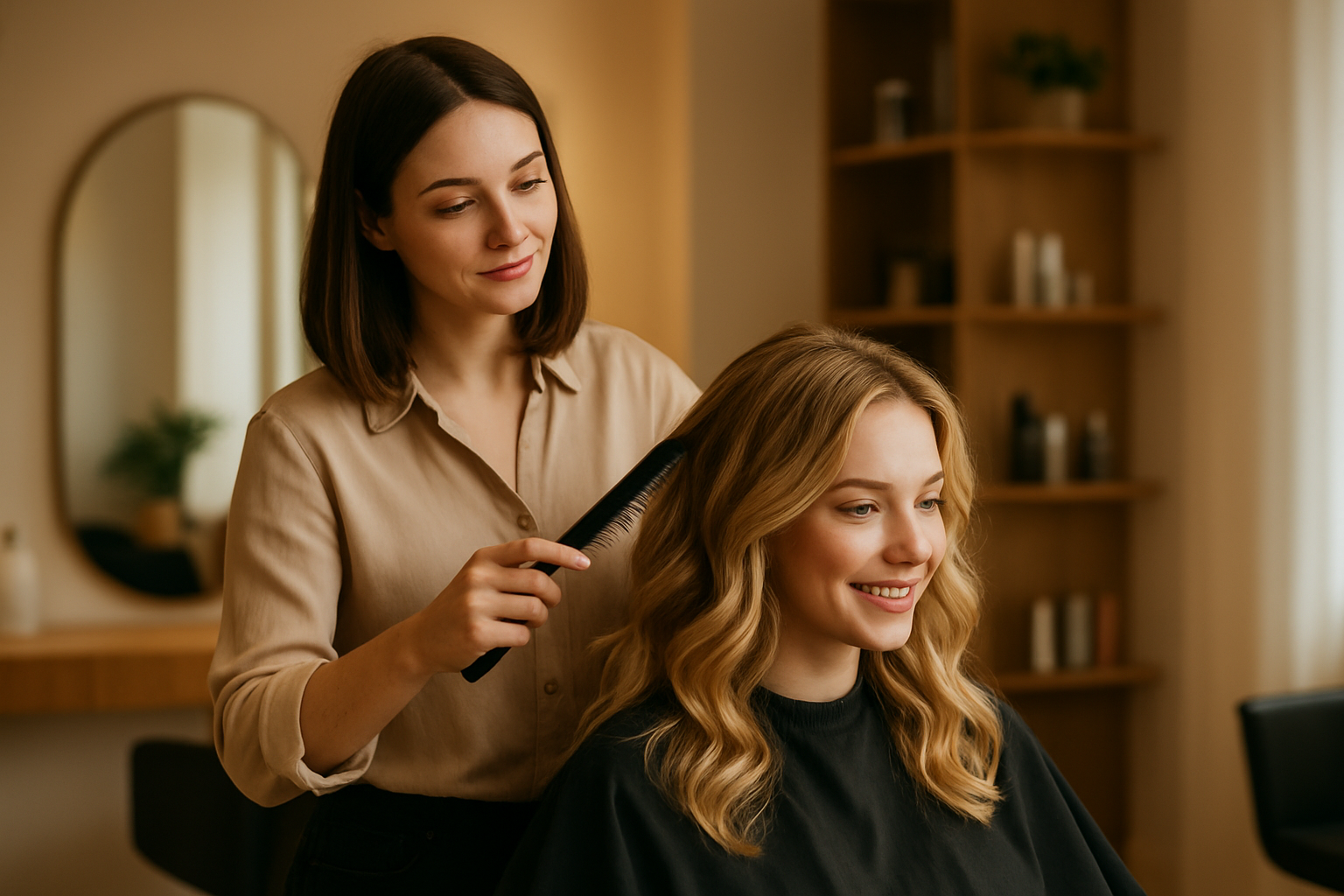 Fryzjer Wilanów: 10-kryteriów, które pomogą wybrać salon dbający o kolor, cięcie i zdrowie włosów - illustration 3