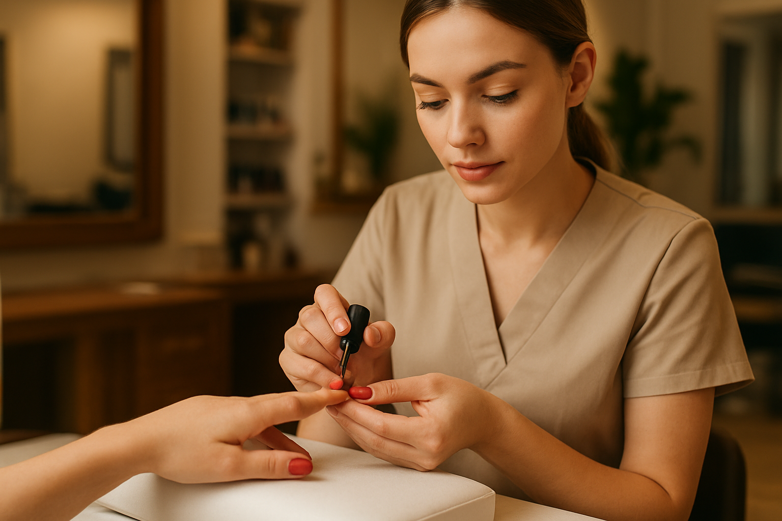Manicure hybrydowy Wilanów: trwałość, bezpieczeństwo i najmodniejsze wzory 2026 w Bellita - illustration 1