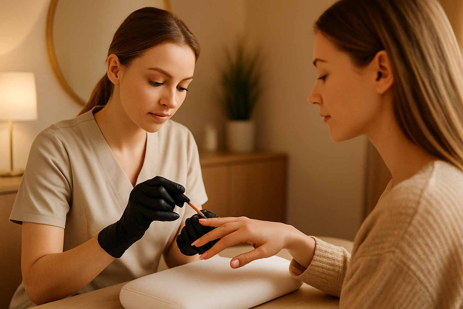 Manicure hybrydowy Wilanów: trwałość, bezpieczeństwo i najmodniejsze wzory 2026 w Bellita - illustration 2