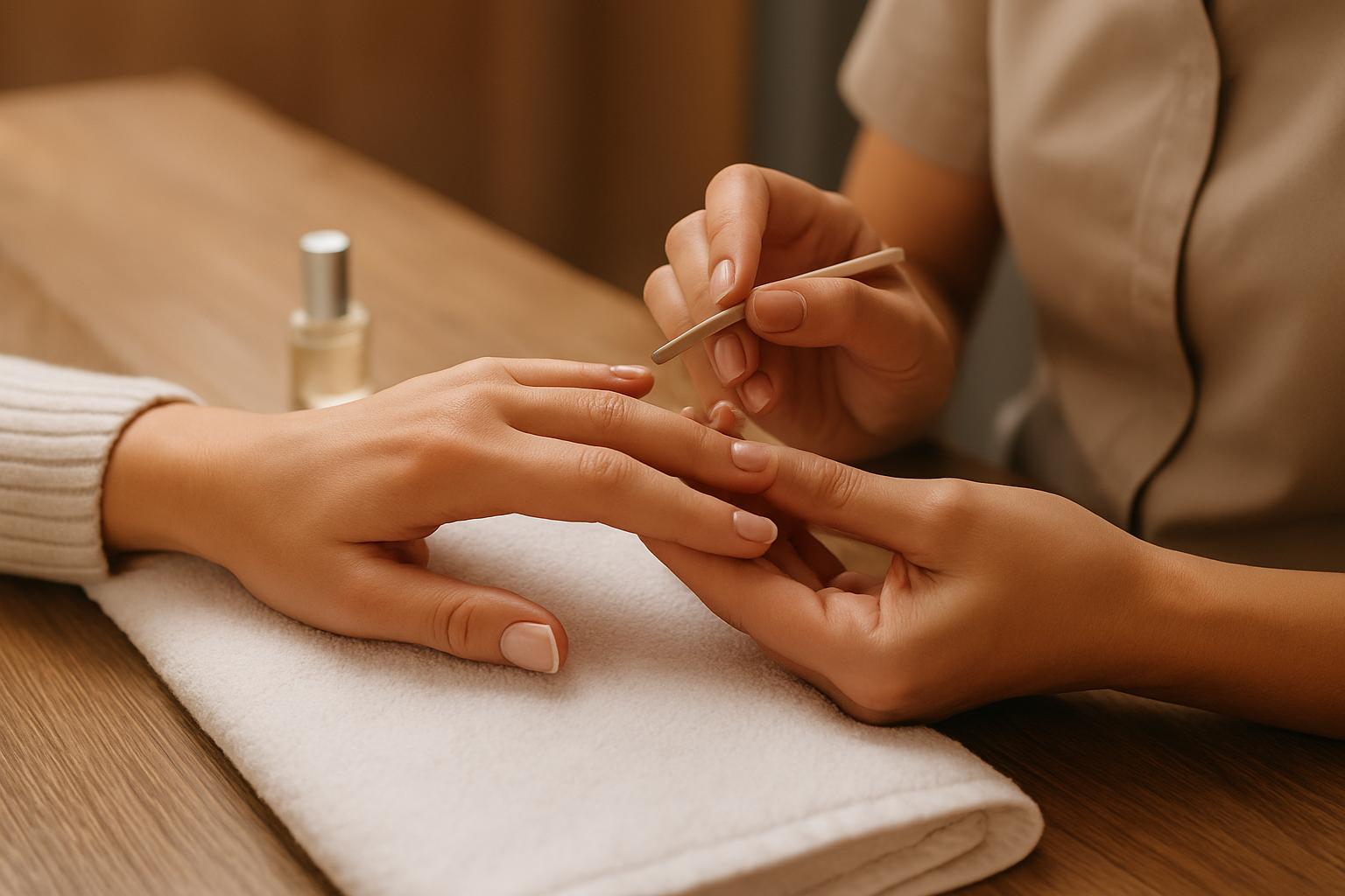 Manicure Wilanów: Porównanie stylów — hybrydowy, klasyczny i japoński oraz ceny w Bellita - illustration 2