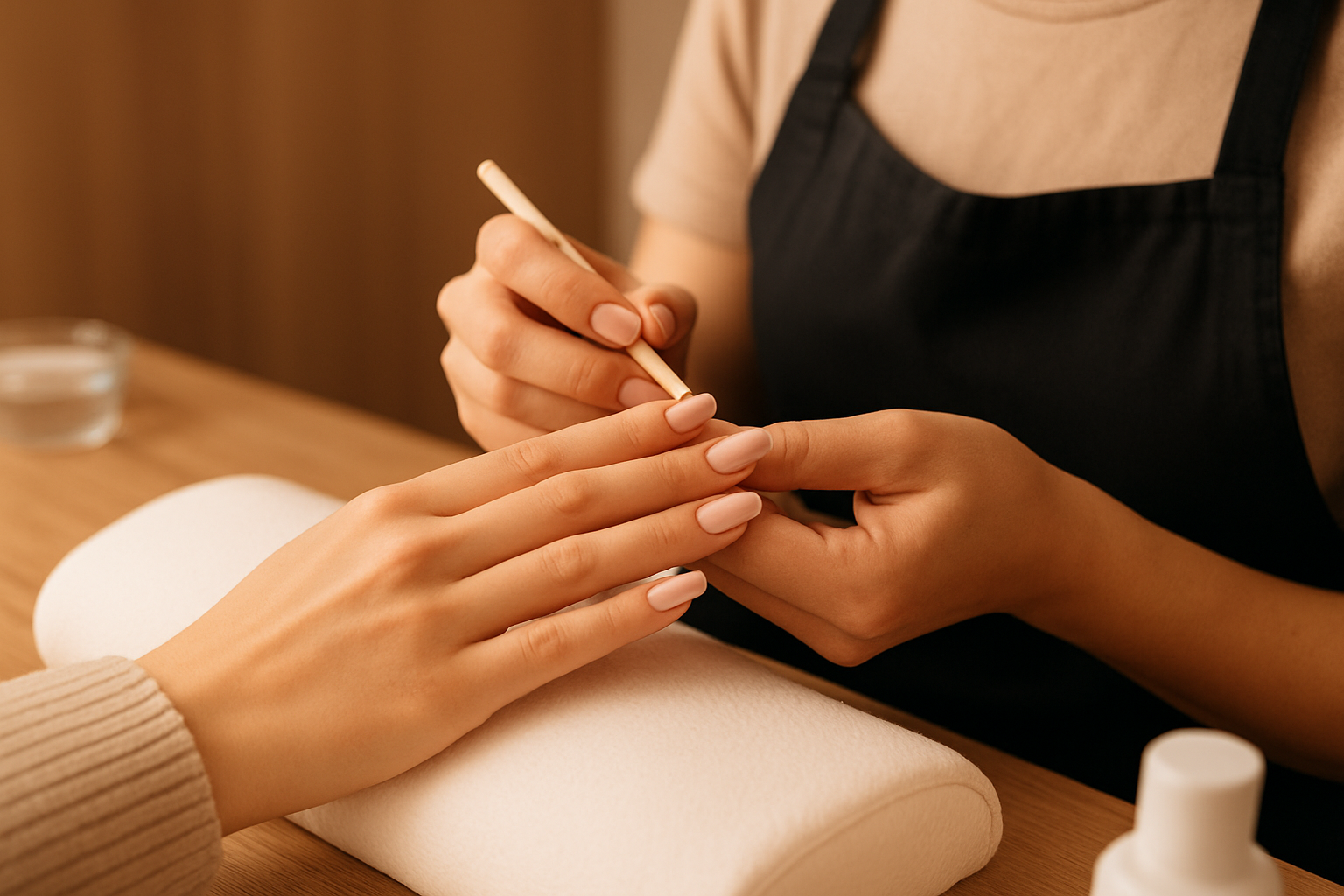 Paznokcie Wilanów: Porównanie manicure klasycznego, hybrydowego, akrylowego i żelowego — trwałość i zdrowie - illustration 2