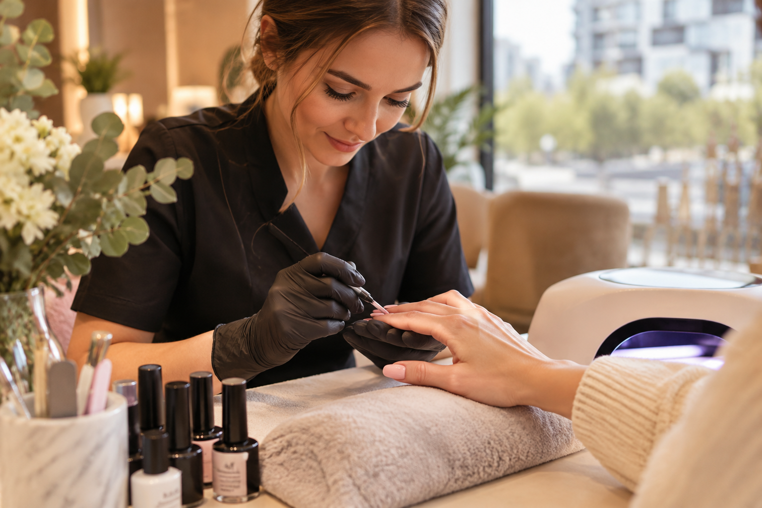 Manicure hybrydowy Wilanów — Zalety, przeciwwskazania i najlepsze praktyki po zabiegu - illustration 1