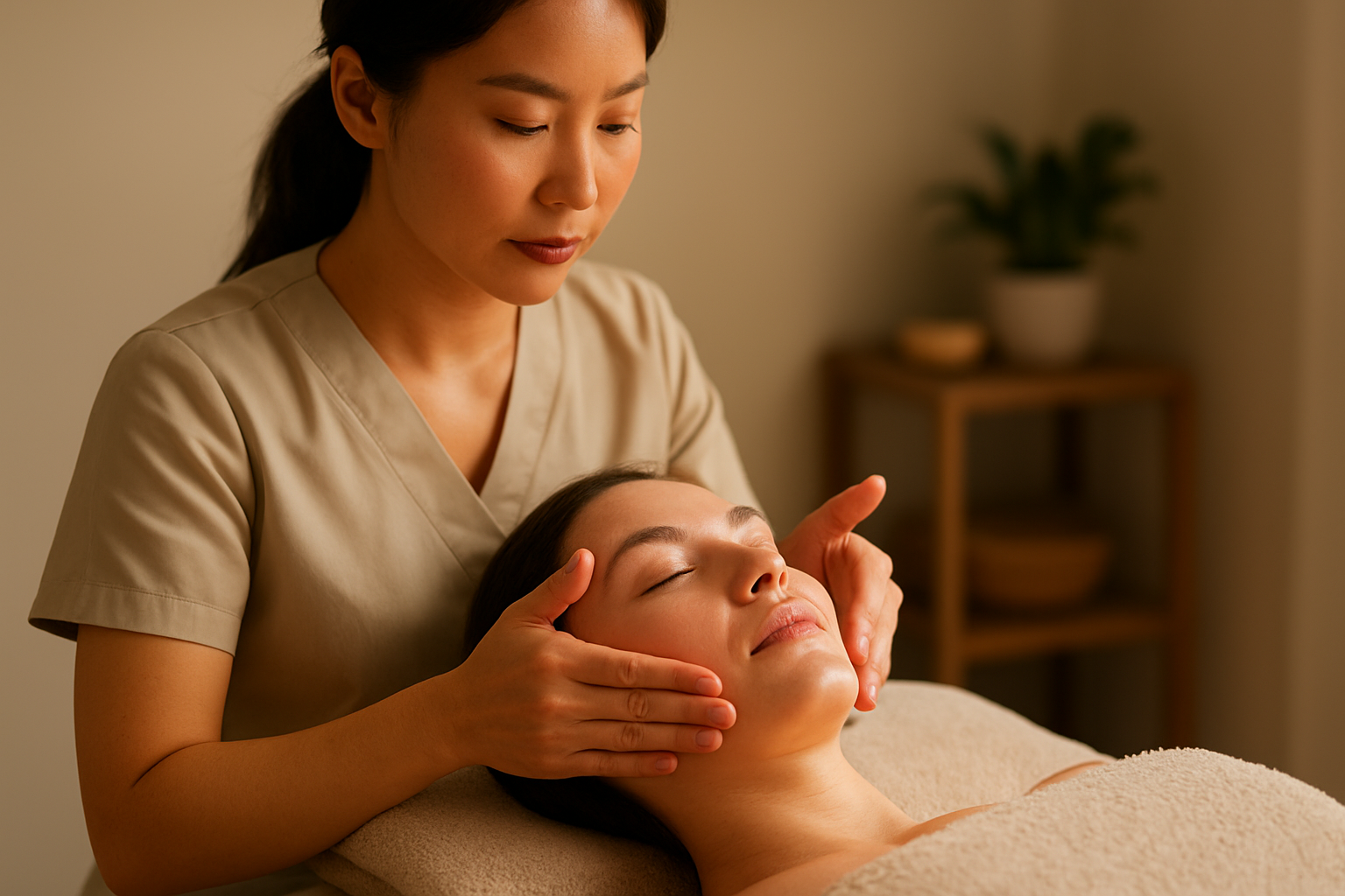 Masaż Kobido w OstMar — naturalny lifting twarzy i luksusowy relaks w Piasecznie - illustration 1